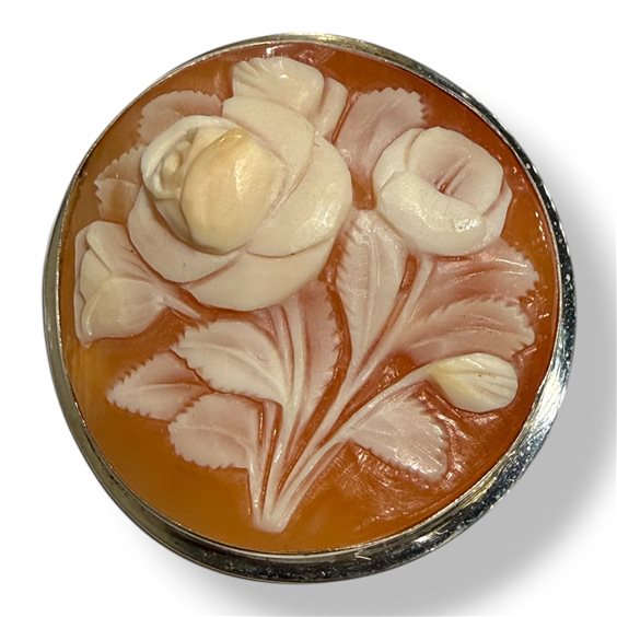 Brosche Mandile 1922 Dame Cammei  in Silber Conchiglia 2MSPCM162.2 - 2MSPCM162.2